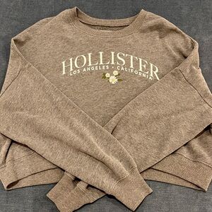 Hollister Cropped Crewneck